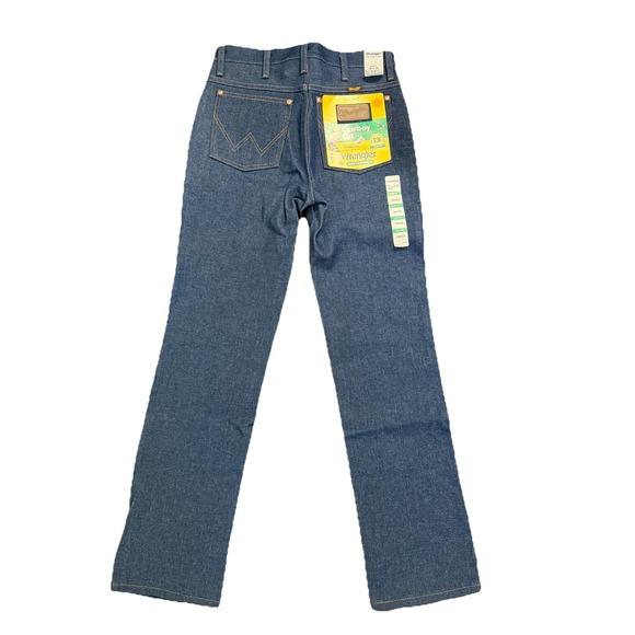 Wrangler 936 Jeans Gorpcore Size W29 X L32 Dark Blue Slim Bootcut Slim Fit NWT - Picture 4 of 8